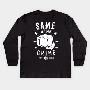 Same Crime Kids Long Sleeve T-Shirt